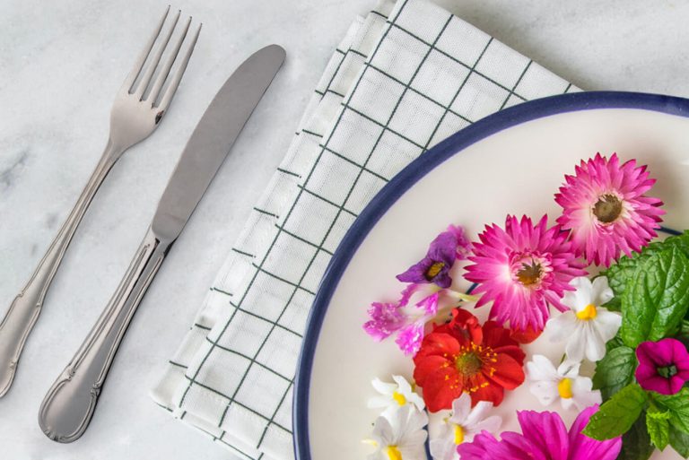 Βάλε τα λουλούδια… στο πιάτο σου!